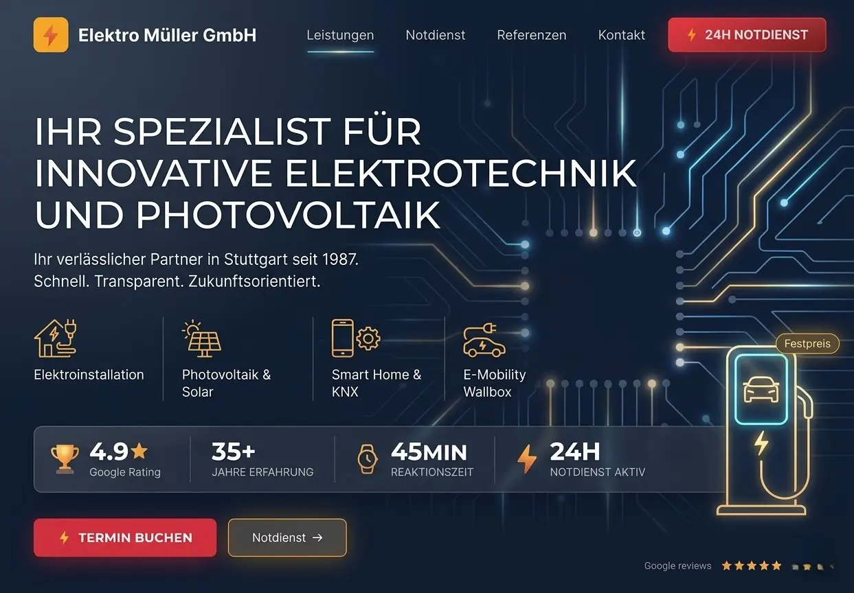 Elektro Müller Website